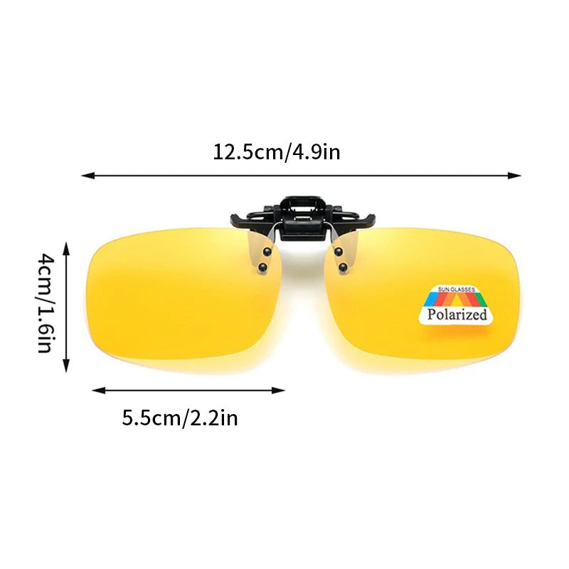 Polariscope Fishing Glasses with Clip Lens & Uv Protection