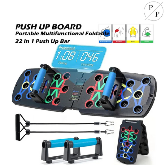 Ultimate 22-1 Smart Push up Board with Body Sensor